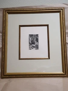 Albrecht Dürer incisione rinascimentale famiglia di satiro di Amand Durand XIX secolo - Foto 1 di 9