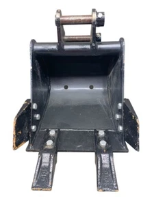 Baggerschaufel mini Baggerlöffel Tieflöffel Bagger Schaufel 300mm 47713 - Bild 1 von 12