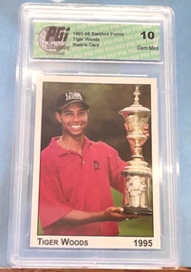 RARE 1995-96 STANFORD PROMO TIGER WOODS RC PG1 GEM MINT 10 - Picture 1 of 2