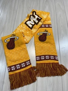 Sciarpa termica Miami SportsCrate nuova sigillata Miami sciarpa frangia termica 56”x 7” - Foto 1 di 6