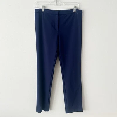 Theory Classic Skinny Pant Blue Cropped Women’s Dress Pants Size 4 — 第 1/4 张图片