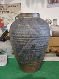 Vaso ceramica vintage Brett Crawford firmato 1994 arte ceramica - Foto 1 di 5