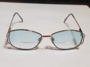Destiny Springs Kenmark Eyeglasses Partial Readers Celeste Blue 51 15 135 A66 - Picture 1 of 10
