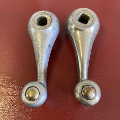 1924 1925 1926 HUDSON ESSEX WINDOW CRANK HANDLE PAIR 1920 's VTG CAR INTERIOR - Image 1 of 4