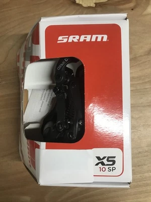 SRAM X5 后变速器 - 10 速,中型笼,黑色 — 第 1/4 张图片