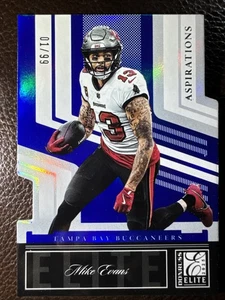 2025 Donruss Elite Mike Evans 2007 Elite Aspirazioni Die-Cut 01/99 1° su stampa - Foto 1 di 7