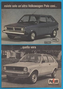 POLISTIL: Volkswagen Polo 1977 Werbung Advertising Werbung Clipping MA1756 - Bild 1 von 1