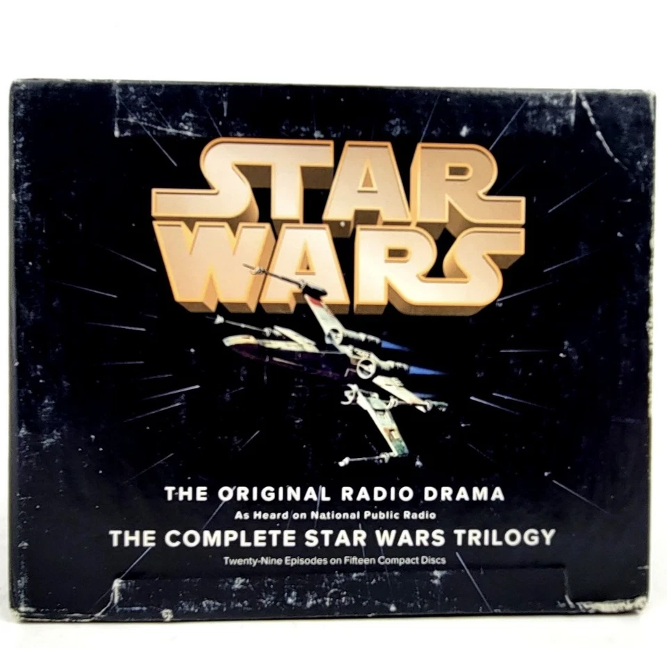 Star Wars Original Radio Drama Complete Trilogy 15 CD Box Set - Imagem 1 de 4