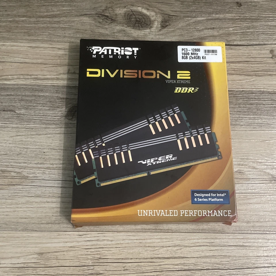 Patriot Viper Xtreme PX7312G1600LLK DDR3 PC3-12800 2x4GB - Image 1 of 4