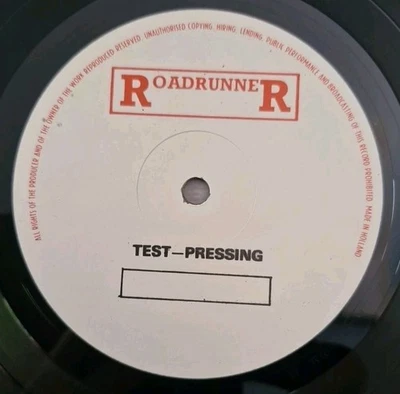 FLOTSAM & JETSAM - NO PLACE FOR DISGRACE - 12" LP WHITE LABEL - VERY GOOD+ - Image 1 of 4