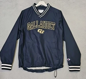 Gallaudet University Women's College Windbreaker Pullover GU Washington DC XS - Picture 1 of 9