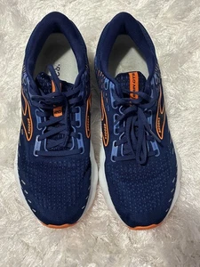 Brooks Glycerin GTS 20 scarpa da corsa uomo, nelle profondità blu arancione taglia 10,5 - Foto 1 di 6