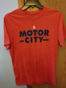 Detroit Tigers Motor City T Shirt Large 47 - Picture 1 of 2