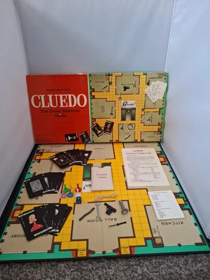 ⭐️Cluedo Board Game 1965 Waddingtons Vintage Complete Family Fun Classic⭐️ - Image 1 of 4