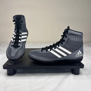 Adidas Mat Wizard 2 grau Ringerschuh Herren 5 AQ5647 MMA Kampfsport gebraucht, in einwandfreiem Zustand - Bild 1 von 7