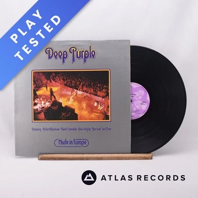 Deep Purple Made In Europe A-1 B-1 Gatefold LP Album Vinyl Record - VG+/EX - Image 1 of 4
