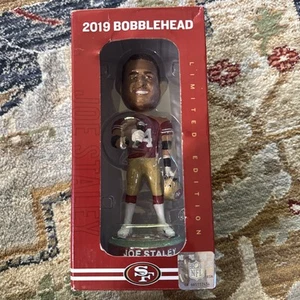 NIB SF 49ERS JOE STALEY SGA 2019 LE BOBBLEHEAD niners - Picture 1 of 7