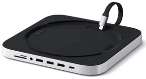 SATECHI Ständer und Hub für Mac Mini mit SSD-Gehäuse, ST-MMSHS - Afbeelding 1 van 9