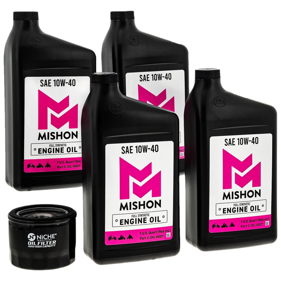 MISHON Engine Oil Change Kit for BMW K1200R K1300R K1300S S1000RR S1000R HP4 - Image 1 of 4