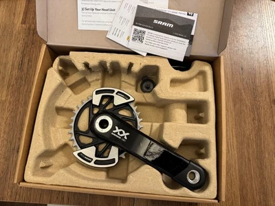 SRAM XX Eagle T-Type AXS Power Meter Wide Crankset - 165mm, 12-Spd, 32t - Image 1 of 4