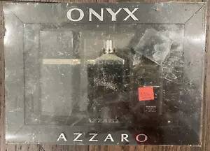 Onyx for Men by Azzaro (Set of 3) 1.7 EDT + 1.7 aftershave+ 0.25 EDT NIB Men.J52 - Picture 1 of 1