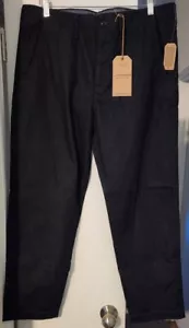 NEW Lucky Brand Ridg/400 Mens 34 x 28.5 Jeans Denim Pants Stretch Black W/ Tags - Picture 1 of 12