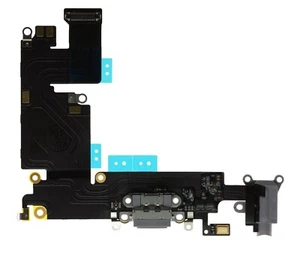 iPhone 6 Plus Dock Connector Ladebuchse Audio Buchse Grau Original Qualität - Bild 1 von 1