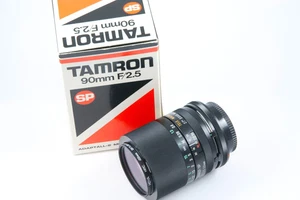 Tamron SP Tele-Macro 90mm f/2.5 Adaptall Lens - Canon FD or Nikon Mount - Picture 1 of 6