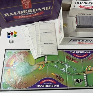 Balderdash Vintage 1984 Gameworks Creations Hilarious Bluffing Board Game - Picture 1 of 8