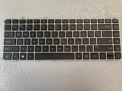 Teclado estadounidense para HP Envy 4-1000 1008 1128 1247 1005 6-1000 plateado sin retroiluminación Foto 1 de 2