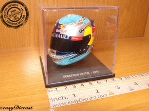 CASCO SEBASTIAN VETTEL ARAI 1/5 2012 F1 F-1 RED BULL INFINITI CASCO CASCO PEPE - Foto 1 di 2