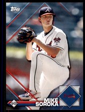 2020 Topps MLB Stickers and Card Backs Mike Soroka/Justin Upton Atlanta