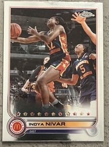 2022 Topps Chrome McDonalds All American #30 INDYA NIVAR Rookie Rc