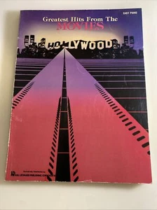 ELECTRONIC KEYBOARD MUSIC Book Greatest Hits From The Movies 1985 E-Z Play zbc - Picture 1 of 3