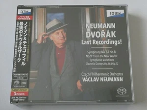 Vaclav Neumann Dvorak Last Recordings 3 SACD Hybrid TOWER RECORDS JAPAN - Imagen 1 de 3