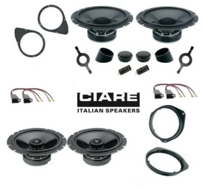 CIARE Kit 6 Speakers For FIAT 500 E ABARTH 595C 695C ADAPT/SUPP CAR SPEAKERS - Image 1 of 4