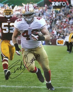 FOTO 8x10 autografiada por Bruce Miller SF 49ers - Imagen 1 de 1