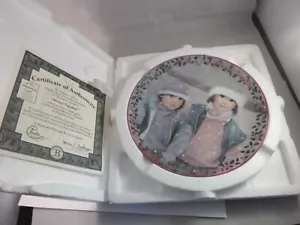 Bradford Exchange ALWAYS TOGETHER Plate Kindred Moments by Chantal Poulin - Picture 1 of 3