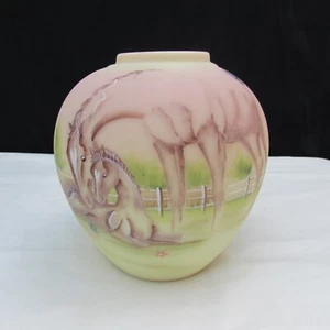 Cavallo birmano Fenton con puledro vaso zenzero dipinto a mano ordine speciale LE 2008 747 - Foto 1 di 6