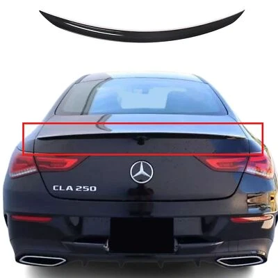 Heckspoiler Passend für MERCEDES CLA W118 C118, Glanz Schwarz, aus ABS - Bild 1 von 4