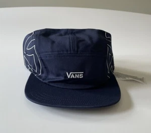 Cappello Vans X Independent 5 Pannelli Cappellino Blu Scuro SKATEBOARD NUOVO CON ETICHETTE!!! - Foto 1 di 8