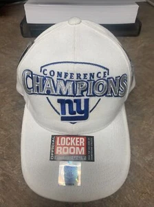 New York Giants NFL 2001 Conference Champion Super Bowl XXXV Hat + 2 Lapel Pins - Picture 1 of 10