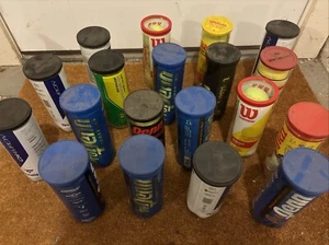 Lot 57 Used Tennis Balls + 19 Cases Dog Toy-Tennis-Lacrosse-Baseball Practice - Picture 1 of 2