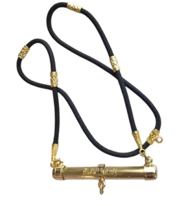 Halskette Thai Takrud Talisman Milliardär Mantra Anhänger Buddha Amulett 12 Zoll - Bild 1 von 9