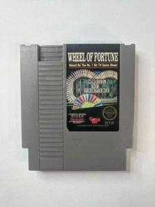 Wheel of Fortune Nintendo NES Original-Zubehör-Hersteller Spiel nur Cartridge - getestet - Bild 1 von 9