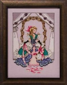 MD157 "ALICE" Mirabilia Chart and Embellishments with Special Threads - Picture 1 of 1