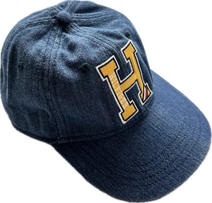 Gorra de mezclilla de béisbol Tommy Hilfiger con logotipo para hombre - Imagen 1 de 4