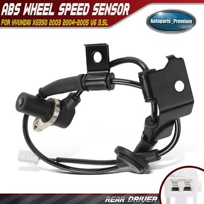 Sensor de velocidade de roda ABS esquerdo driver traseiro para Hyundai XG350 2003 2004-2005 V6 3,5L - Imagem 1 de 4
