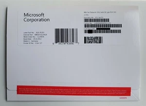 MS Windows Server 2012 Datacenter 64 bits 2 CPU versión completa alemán P71-06771 NUEVO - Imagen 1 de 1