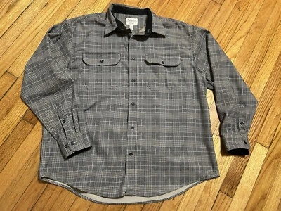 Cabela's Legendary Quality Long Sleeve Plaid Button Up Shirt XL Outdoor Fishing - Image 1 of 4